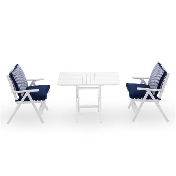Beyaz Atina 002 Masa Sandalye Seti
