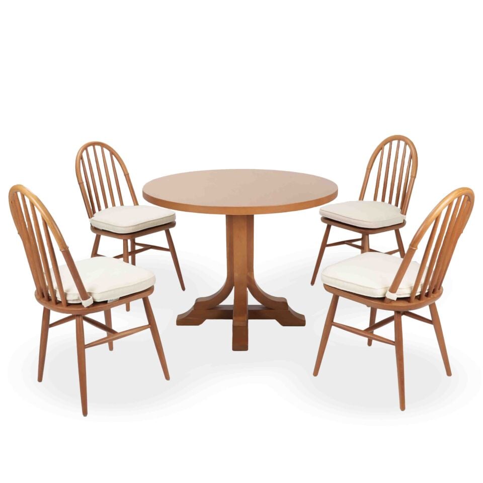 Kupa Eyfel Masa Sandalye Seti