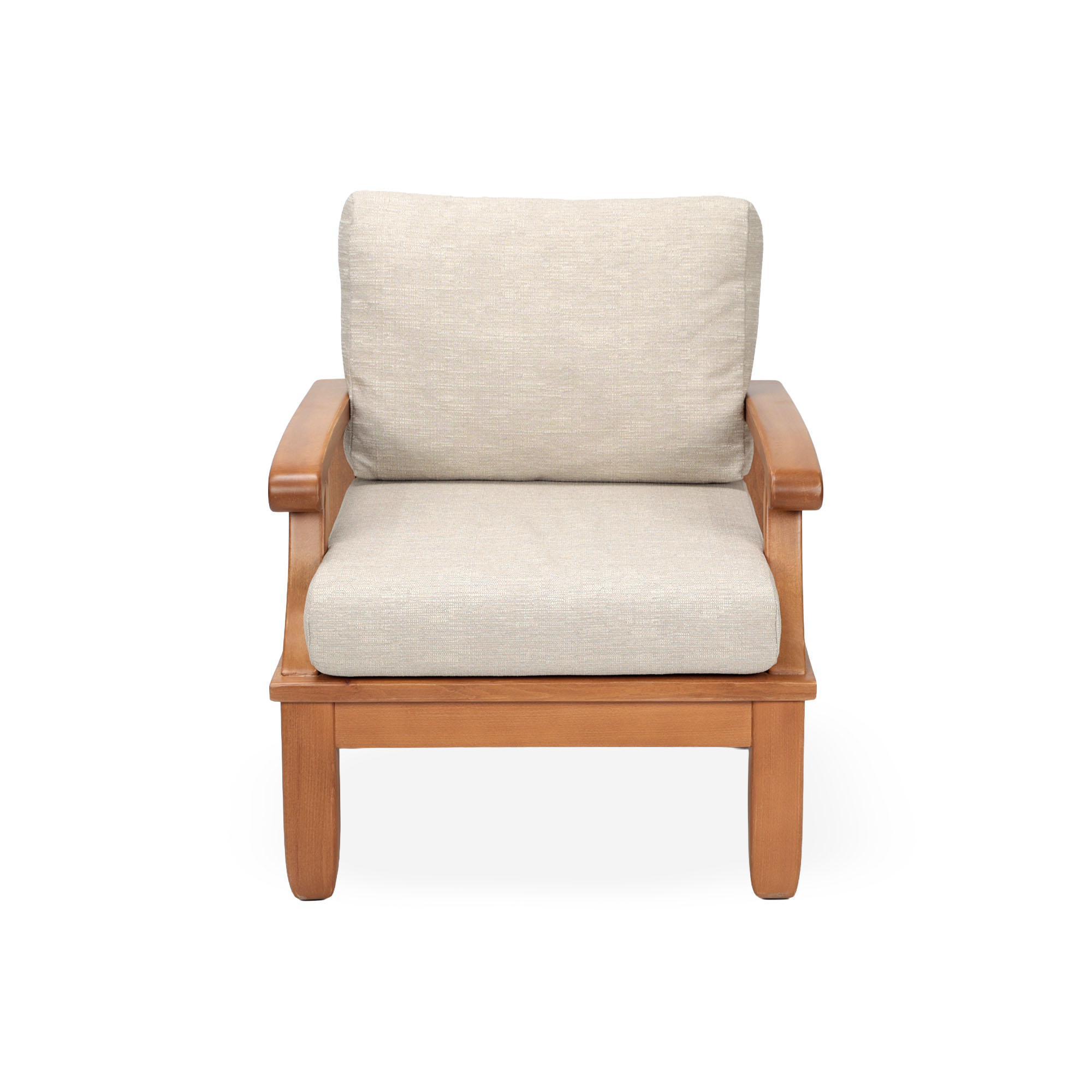 Royal Balkon Bahçe Tekli Koltuk - Bal Rengi