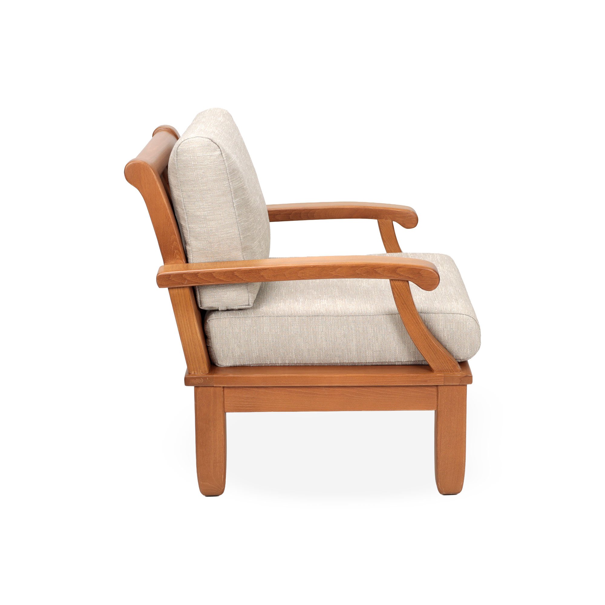 Royal Balkon Bahçe Tekli Koltuk - Bal Rengi