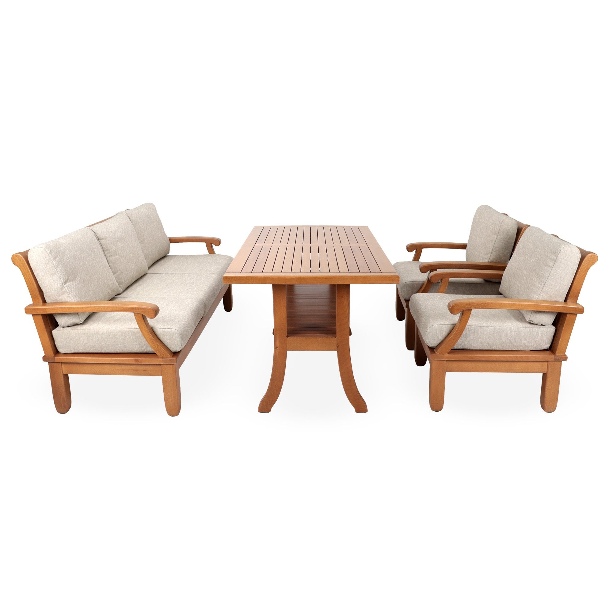 Royal Balkon Bahçe Oturma Grubu - Bal Rengi