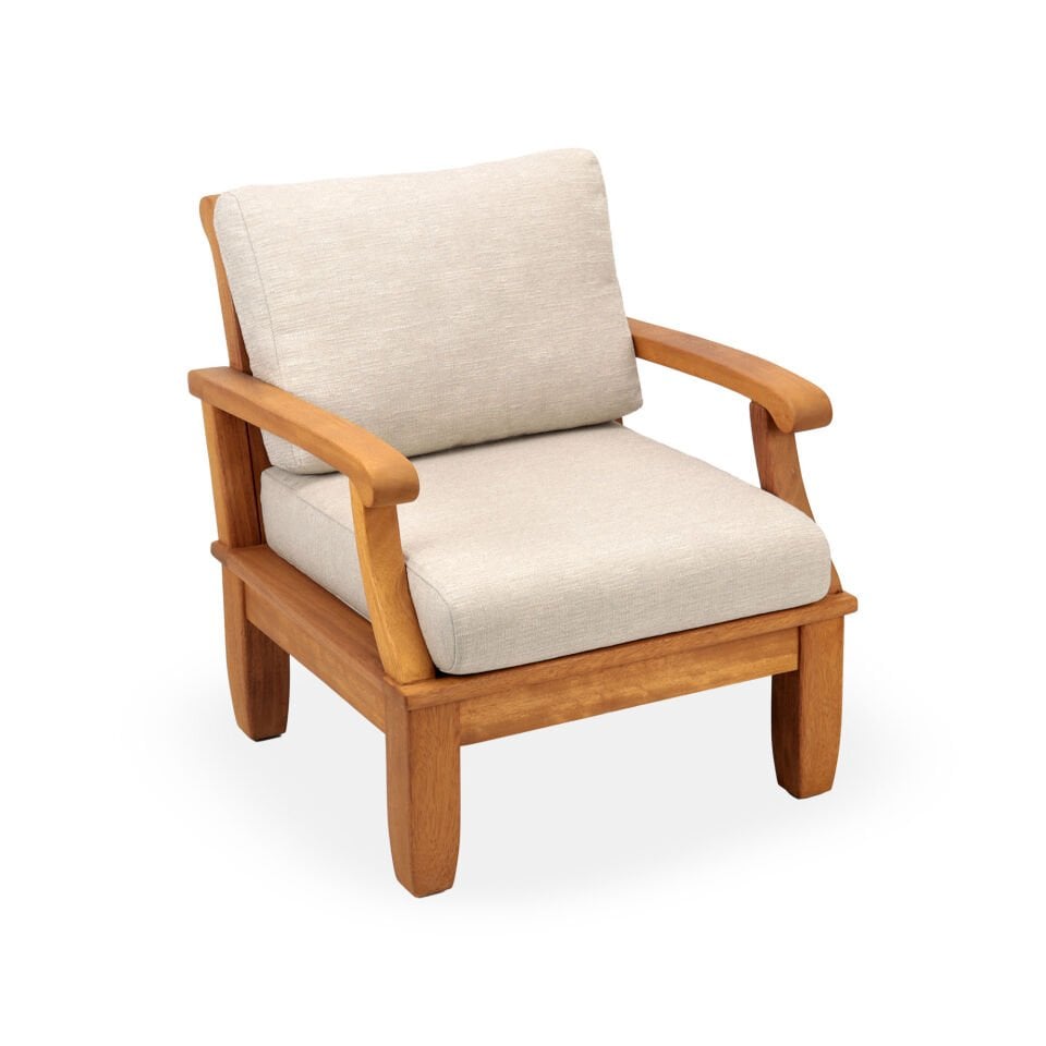 İroko Royal Balkon Bahçe Tekli Koltuk