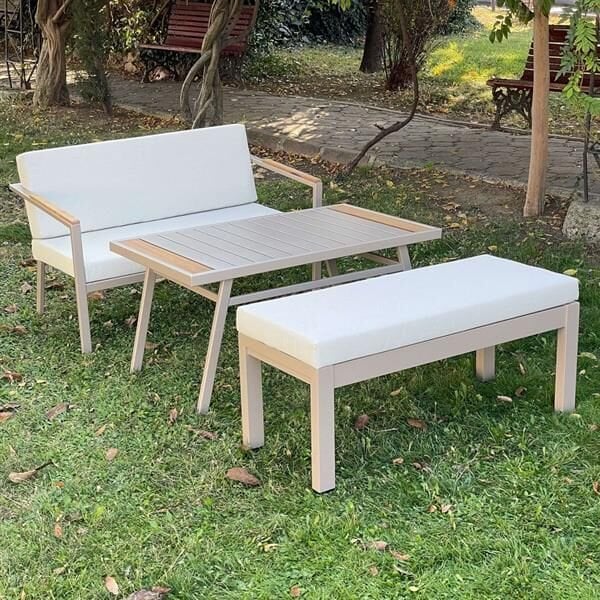 Promo Mantova Balkon Bahçe Oturma Grubu