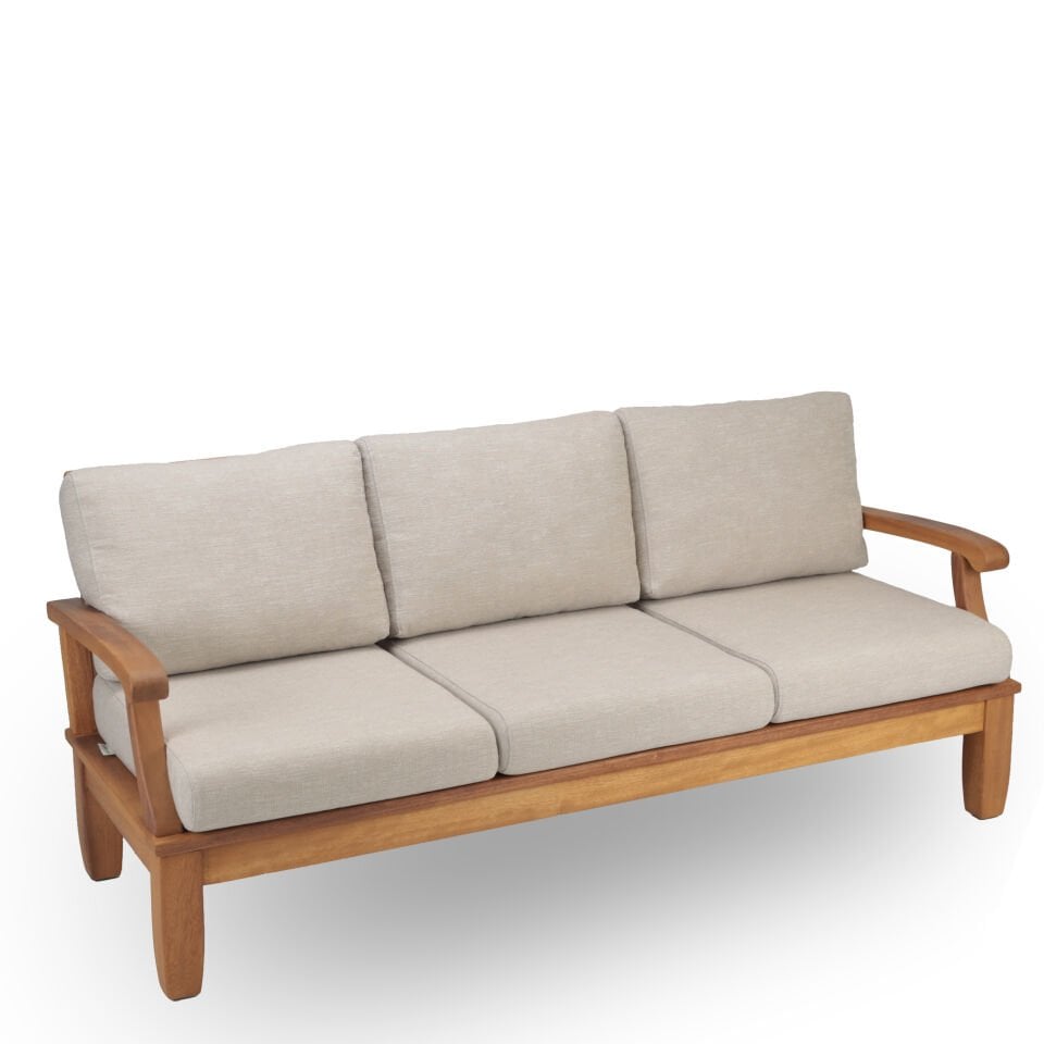 İroko Royal Balkon Bahçe Üçlü Koltuk