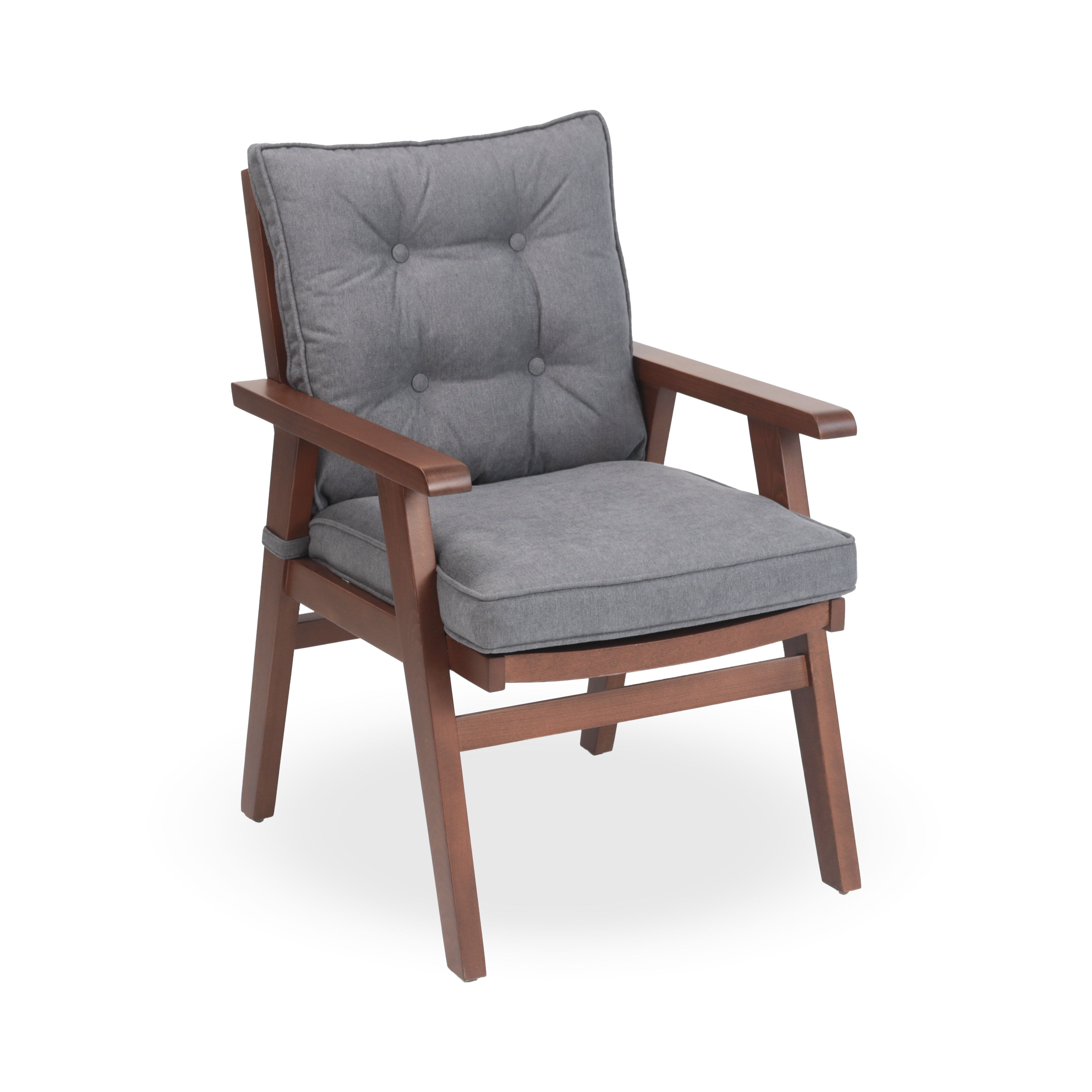 Mola Sandalye - Koyu Ceviz Rengi