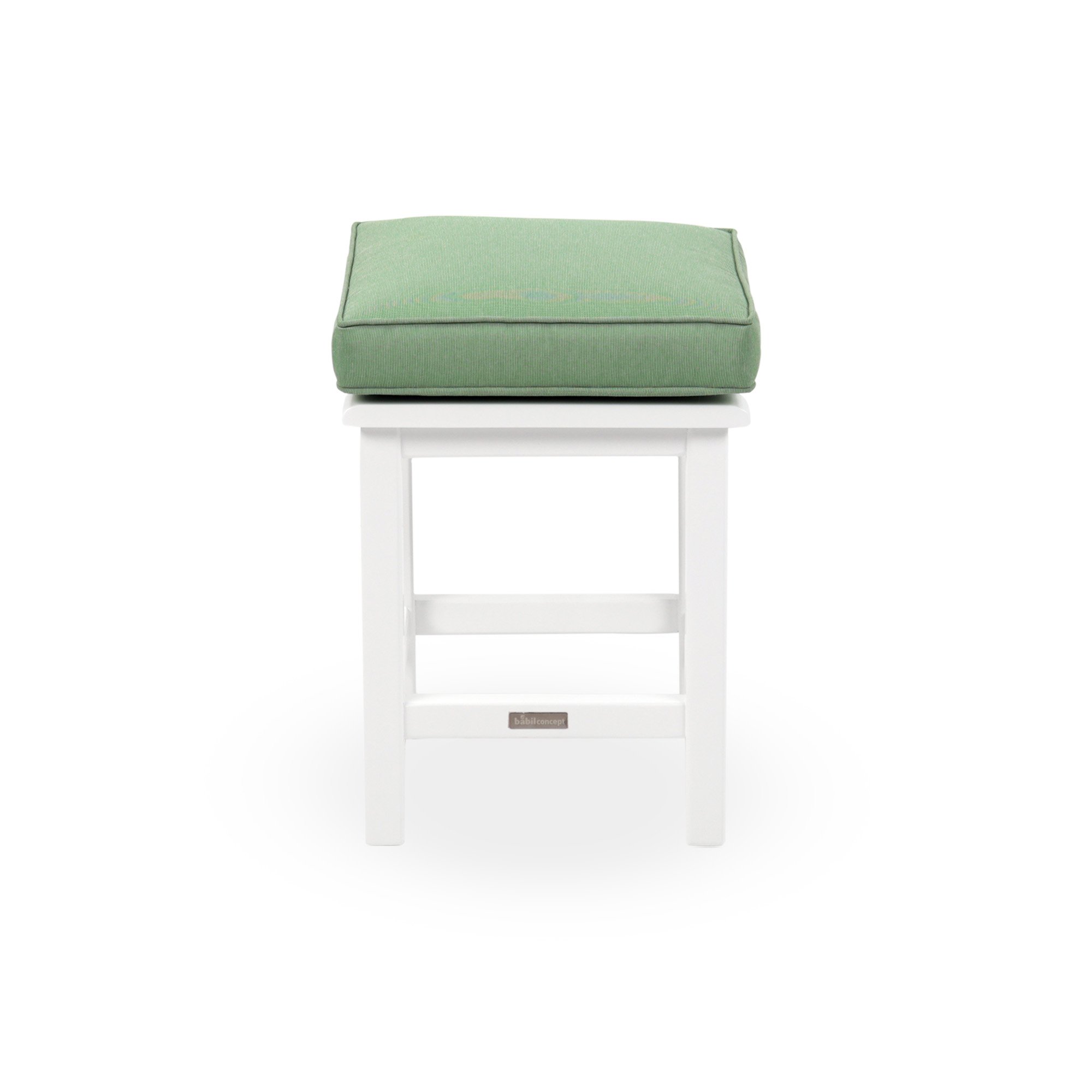 York Tabure - Beyaz Sunremo Yeşil