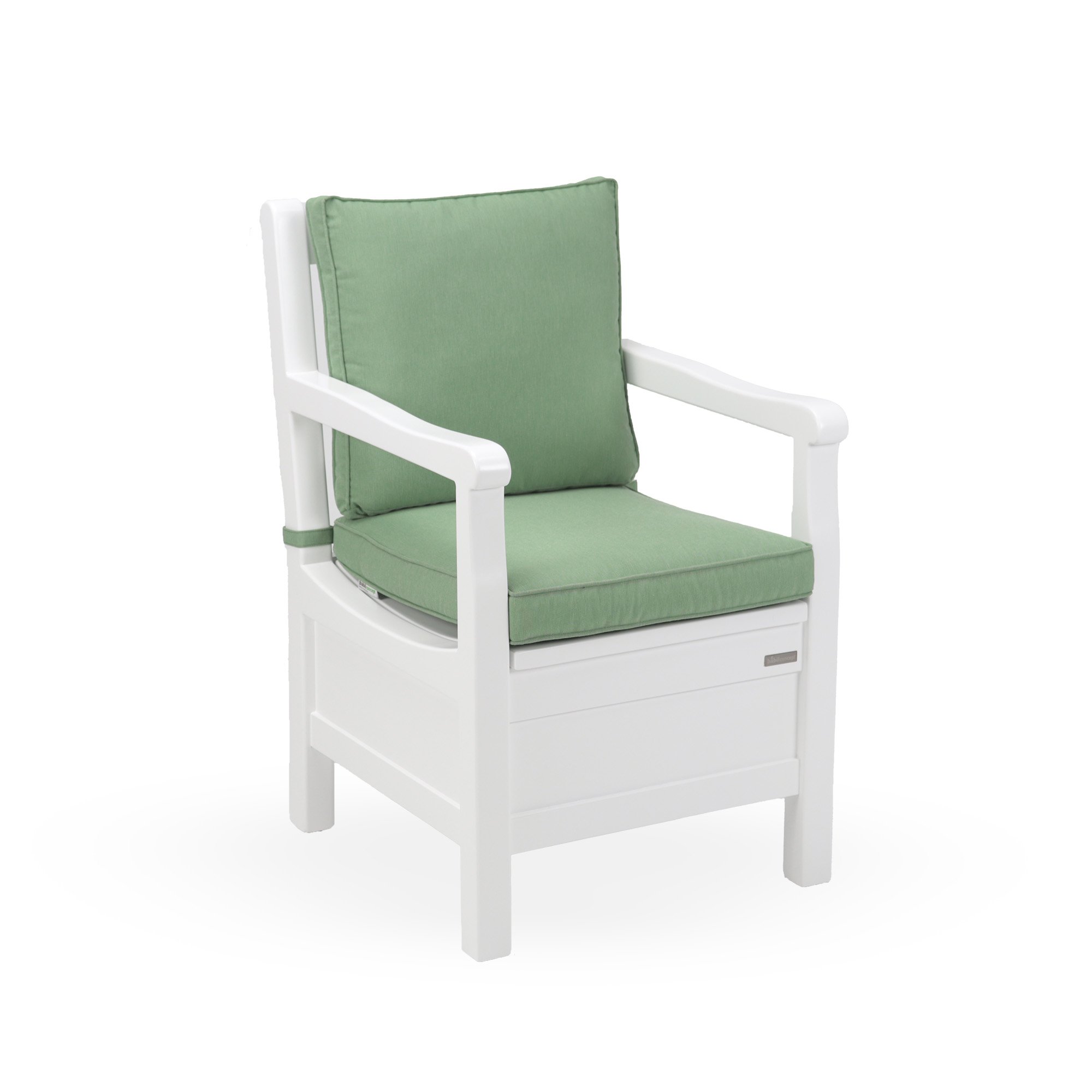 Tekli Sandıklı Bank - Beyaz