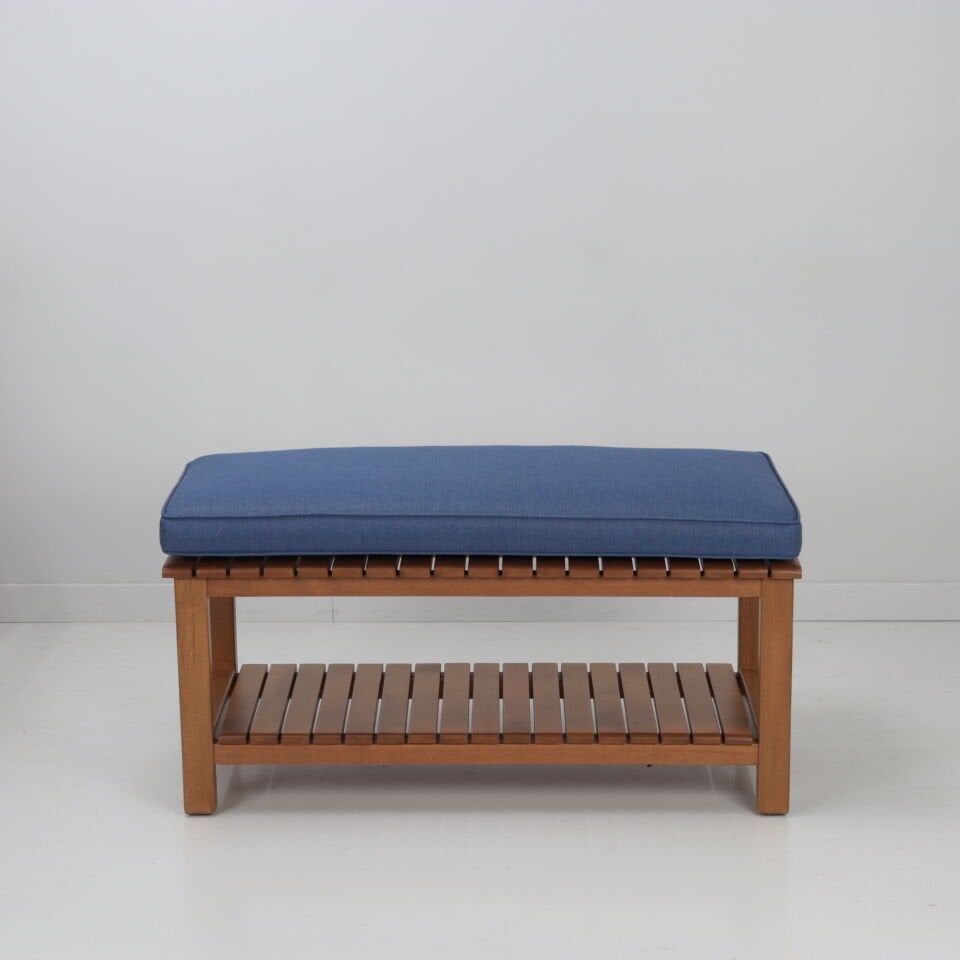 Raflı Sırtsız Bank - Bal Rengi