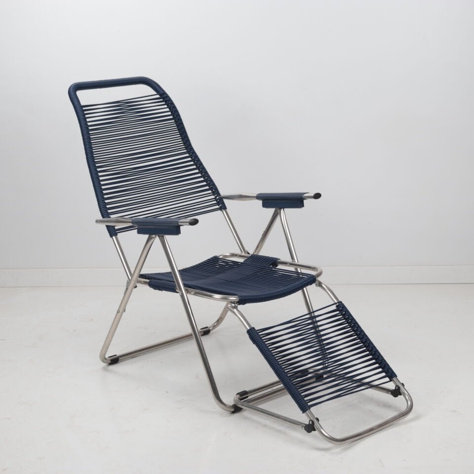 Spaghetti Sandalye Şezlong - Navy