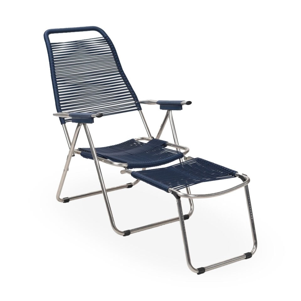 Spaghetti Sandalye Şezlong - Navy