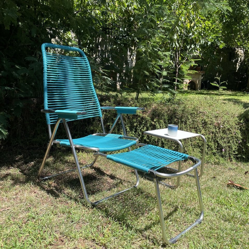 Spaghetti Sandalye Şezlong - Ottanio