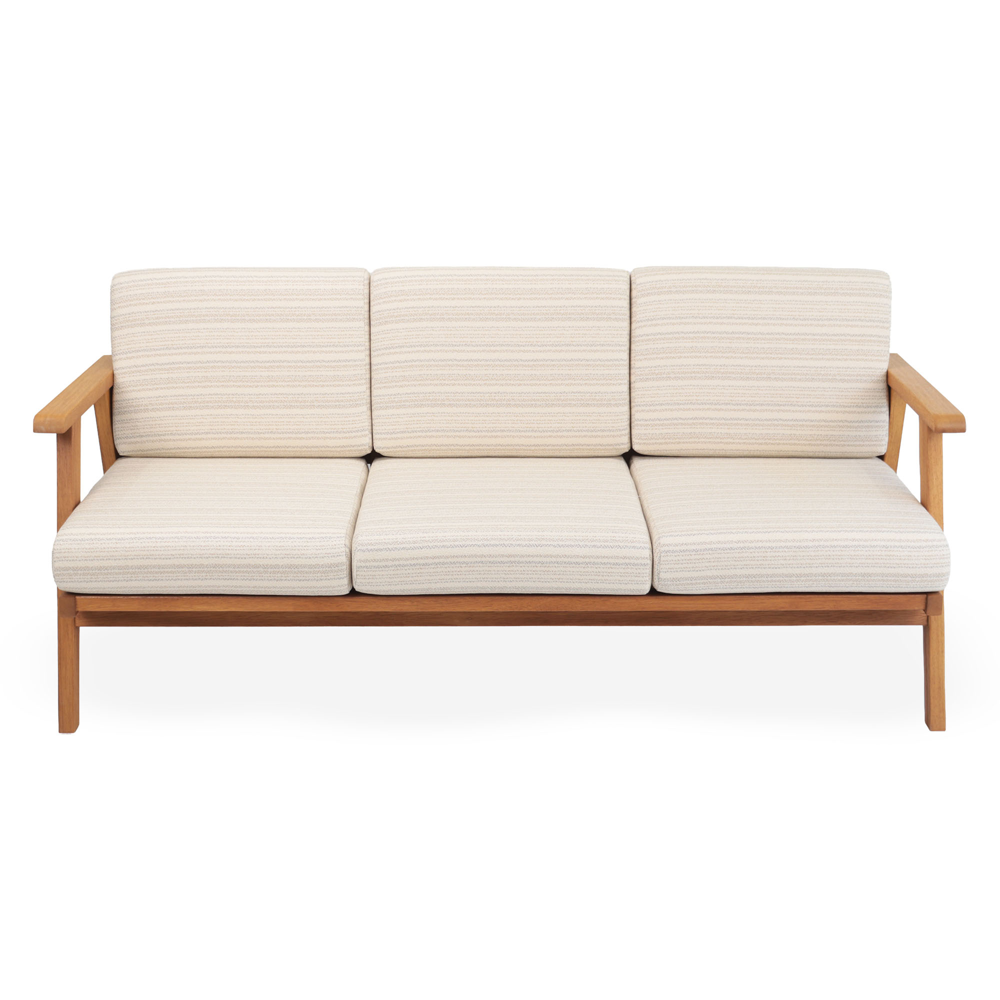 İroko Mola Balkon Bahçe Üçlü Koltuk