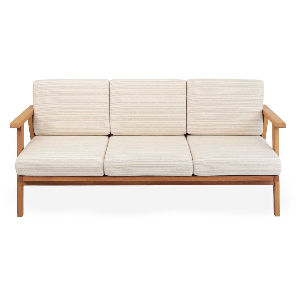 İroko Mola Balkon Bahçe Üçlü Koltuk