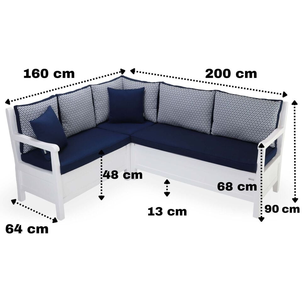 Sandıklı Köşe 160x200 cm