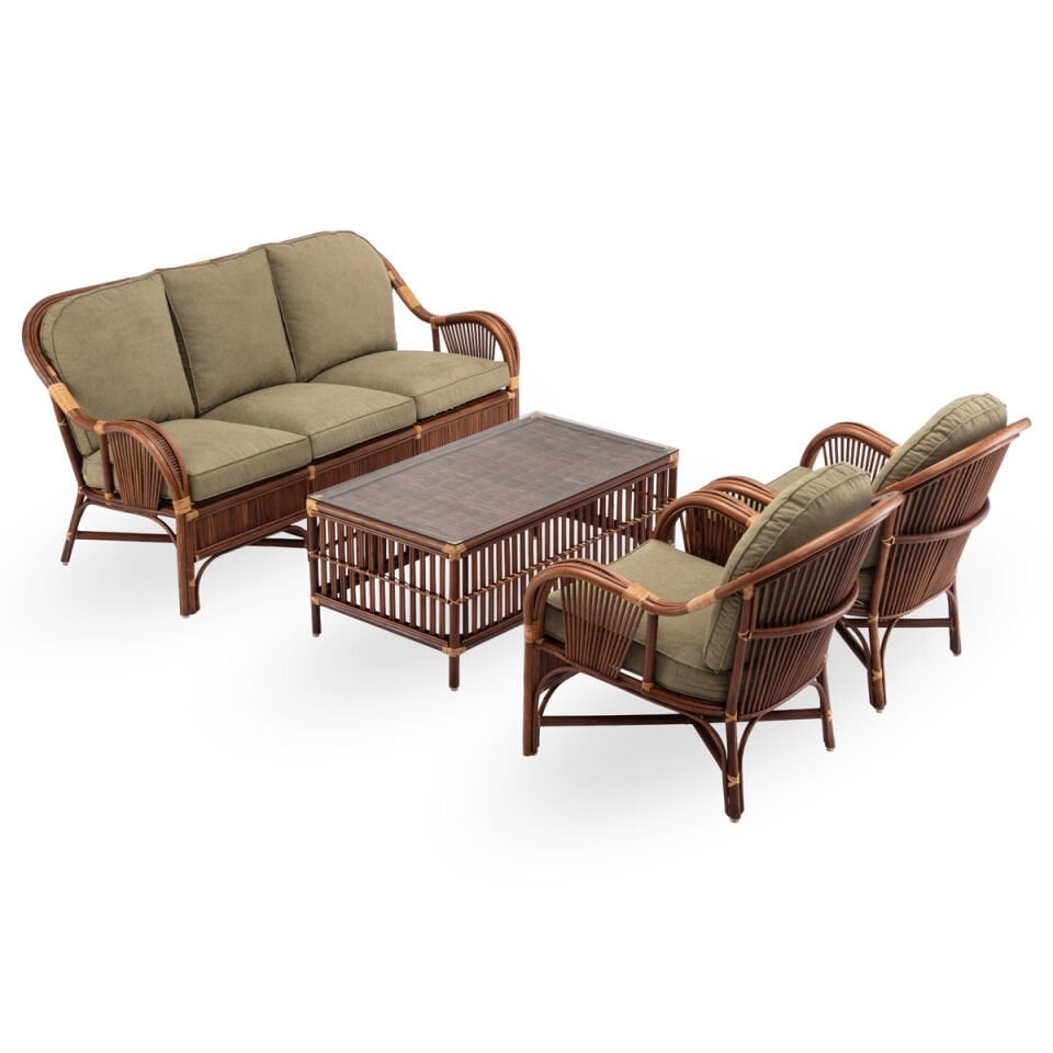 Halikarnas Balkon Bahçe Oturma Grubu