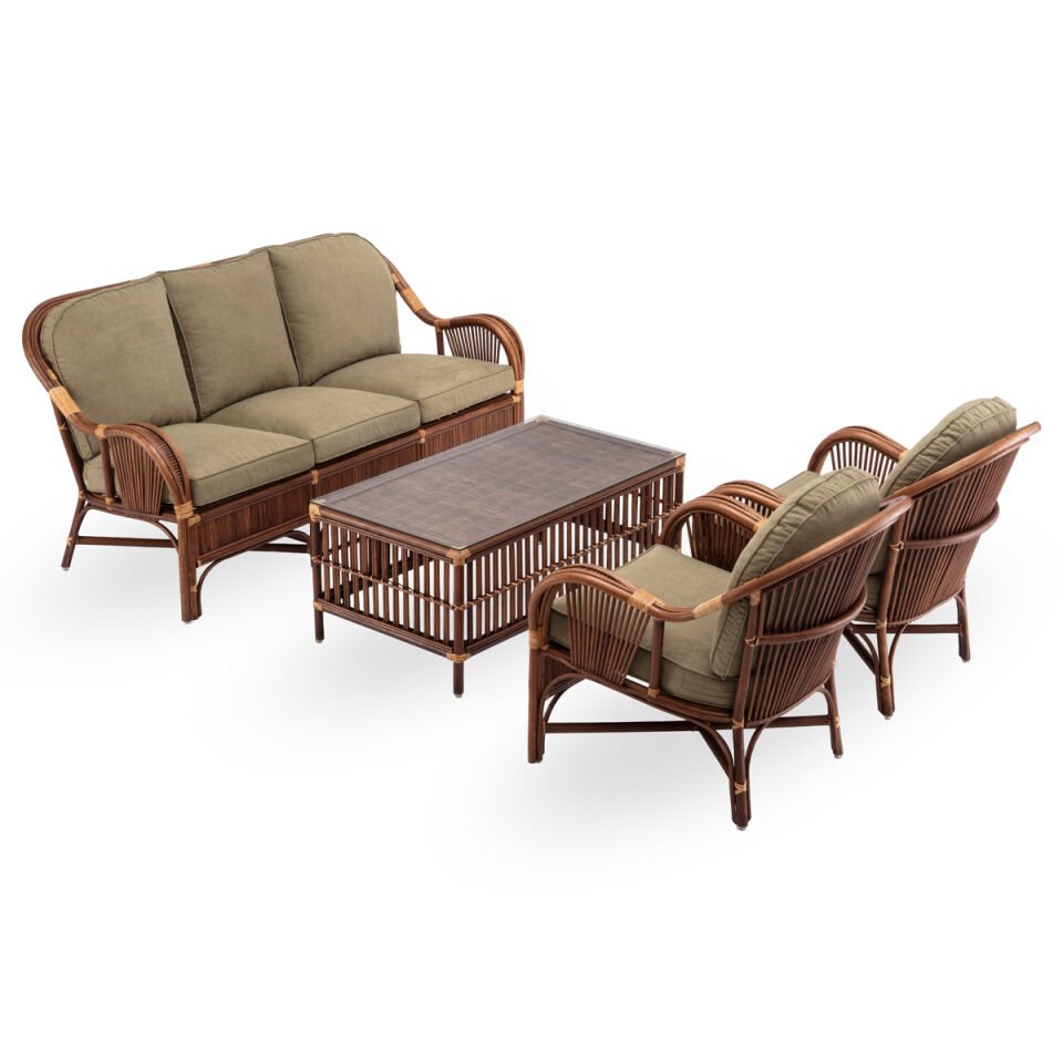 Halikarnas Balkon Bahçe Oturma Grubu