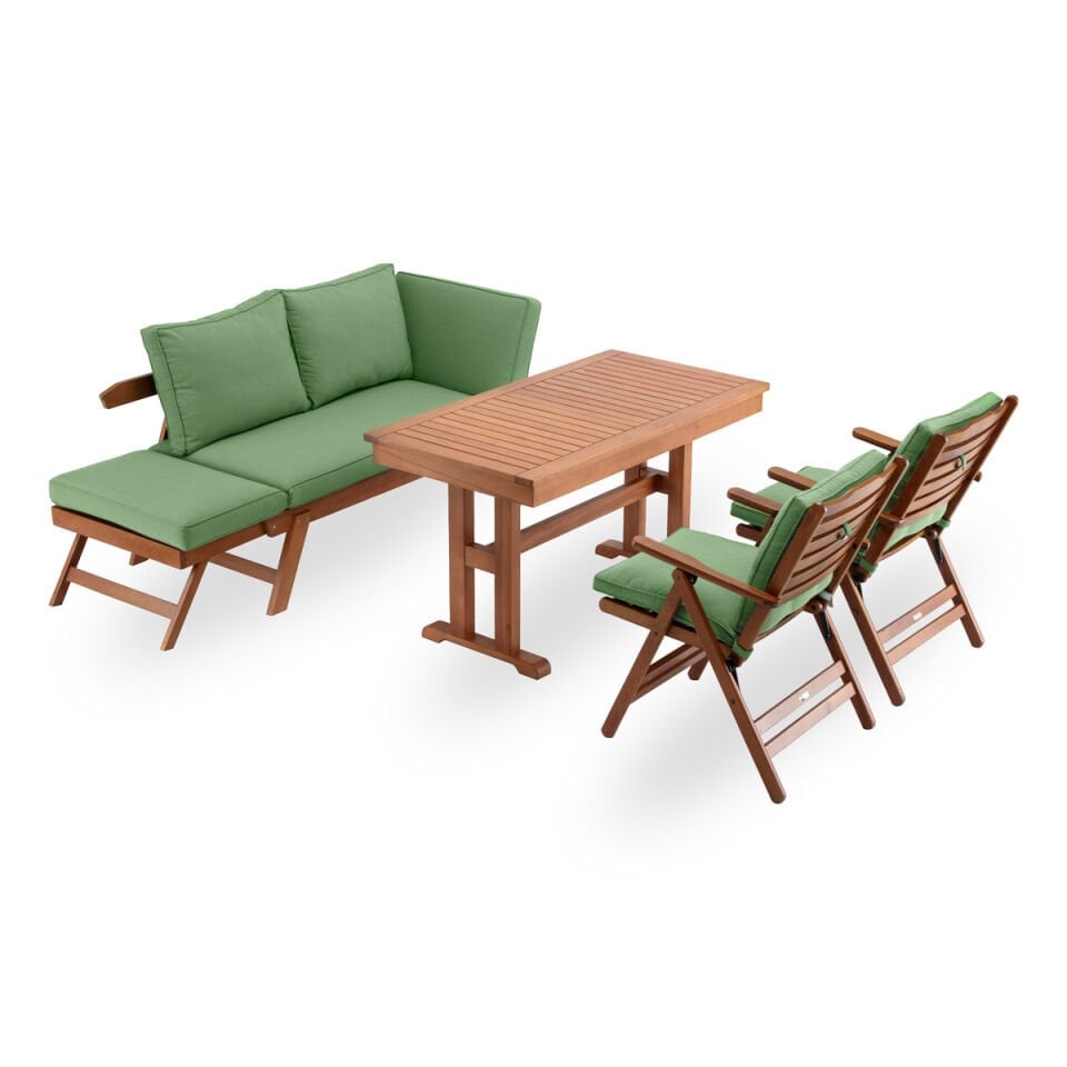 Babil Bench Balkon Bahçe Oturma Grubu