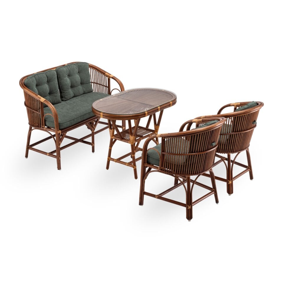 Beyrut Balkon Bahçe Oturma Grubu