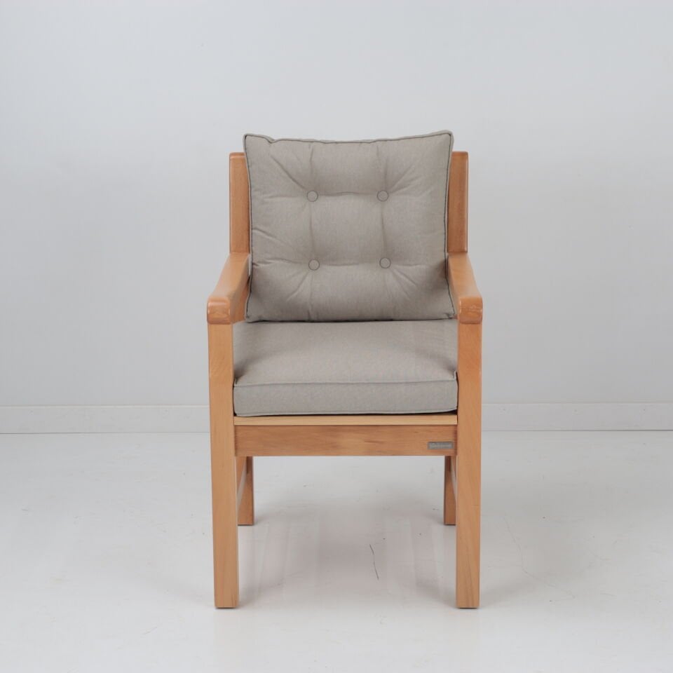 York Tekli Koltuk - Natürel