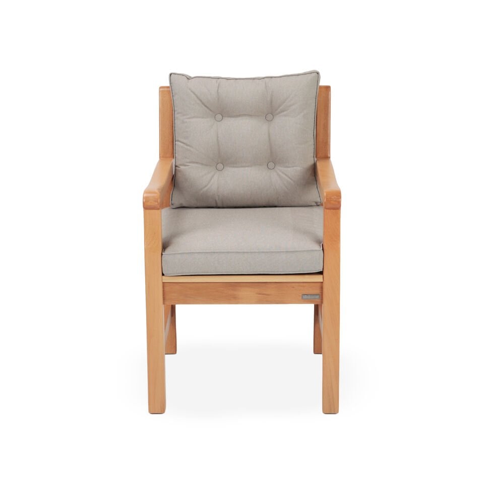 York Tekli Koltuk - Natürel