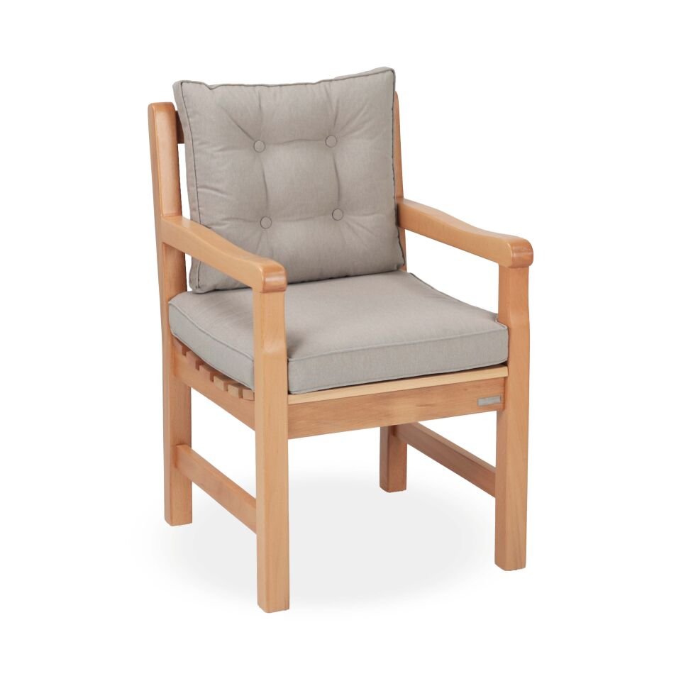 York Tekli Koltuk - Natürel