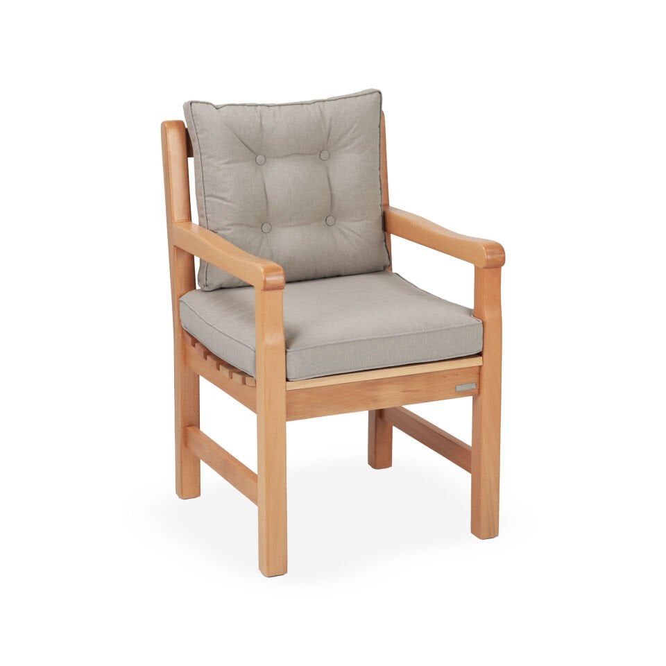 York Tekli Koltuk - Natürel