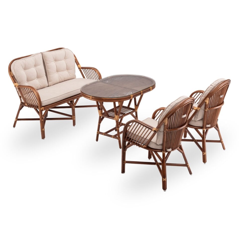 Rodos Balkon Bahçe Oturma Grubu