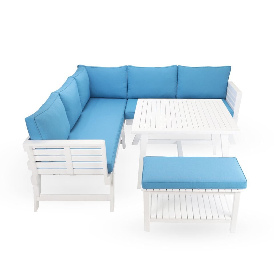 Babil Balkon Bahçe Köşe Oturma Grubu