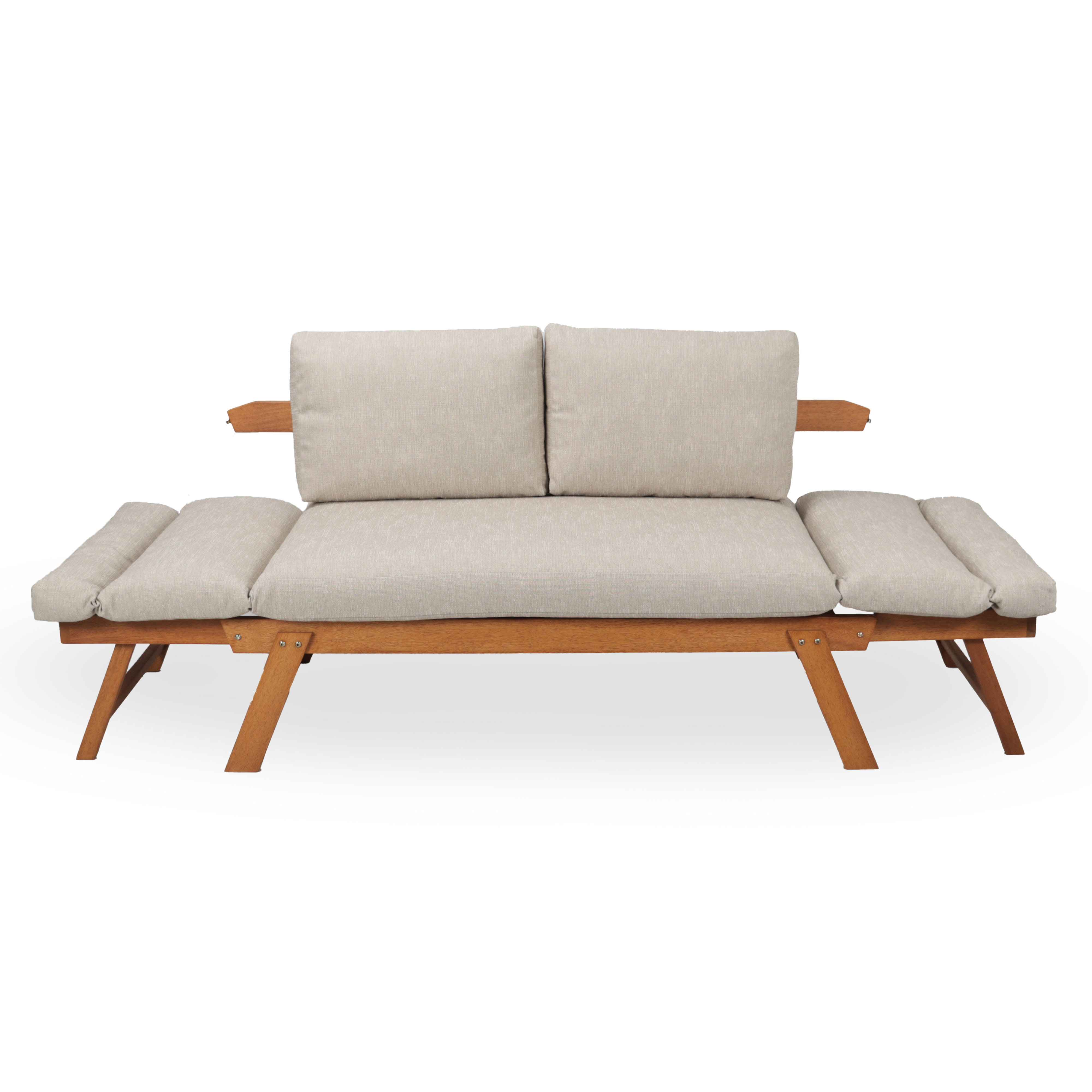 İroko Babil Bench Balkon Bahçe Üçlü Koltuk Miami Braga 027