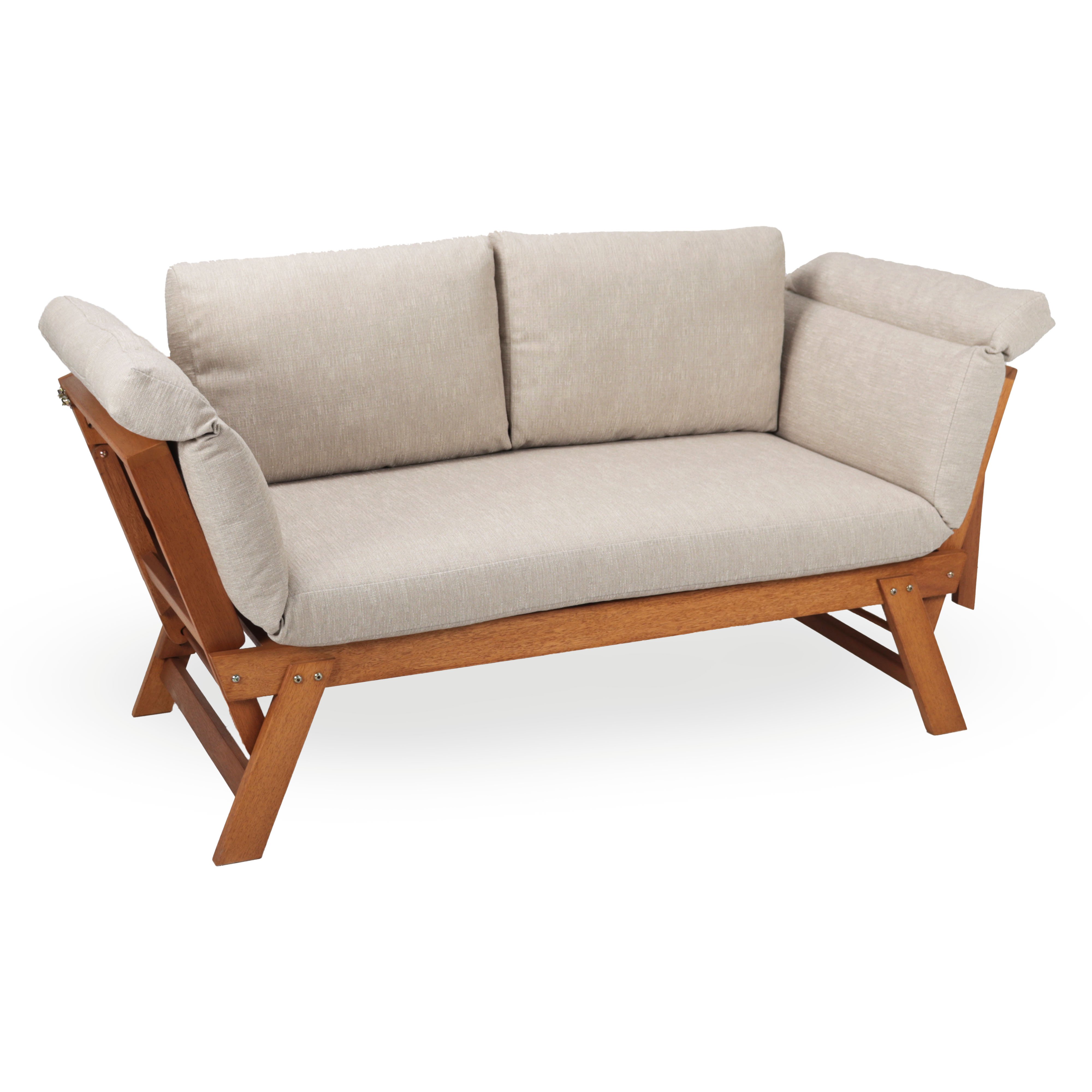 İroko Babil Bench Balkon Bahçe Üçlü Koltuk Miami Braga 027