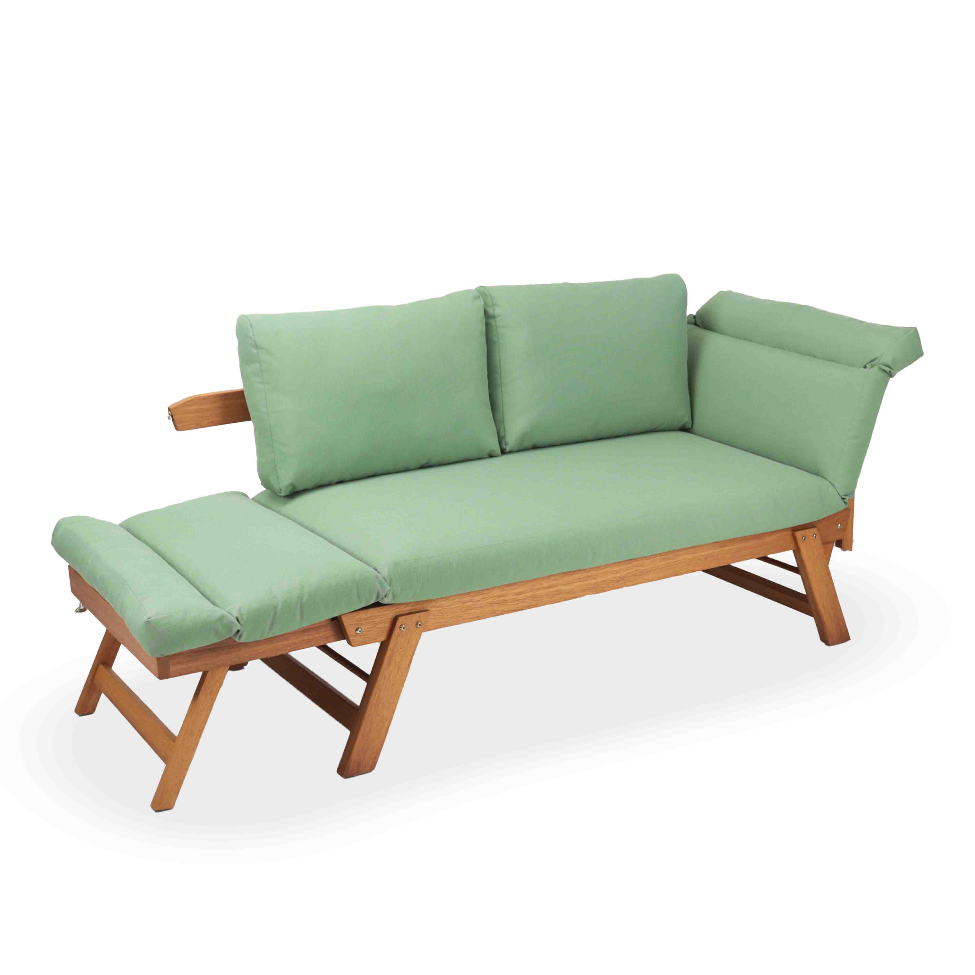 İroko Babil Bench Balkon Bahçe Oturma Grubu