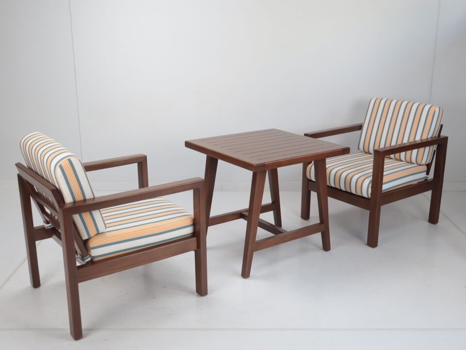 Mini Mozambik Masa Sandalye Seti