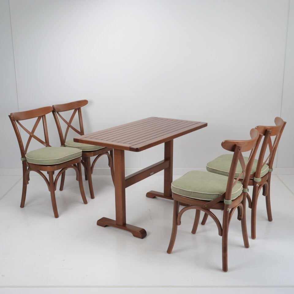 York  Thonet Masa Sandalye Seti