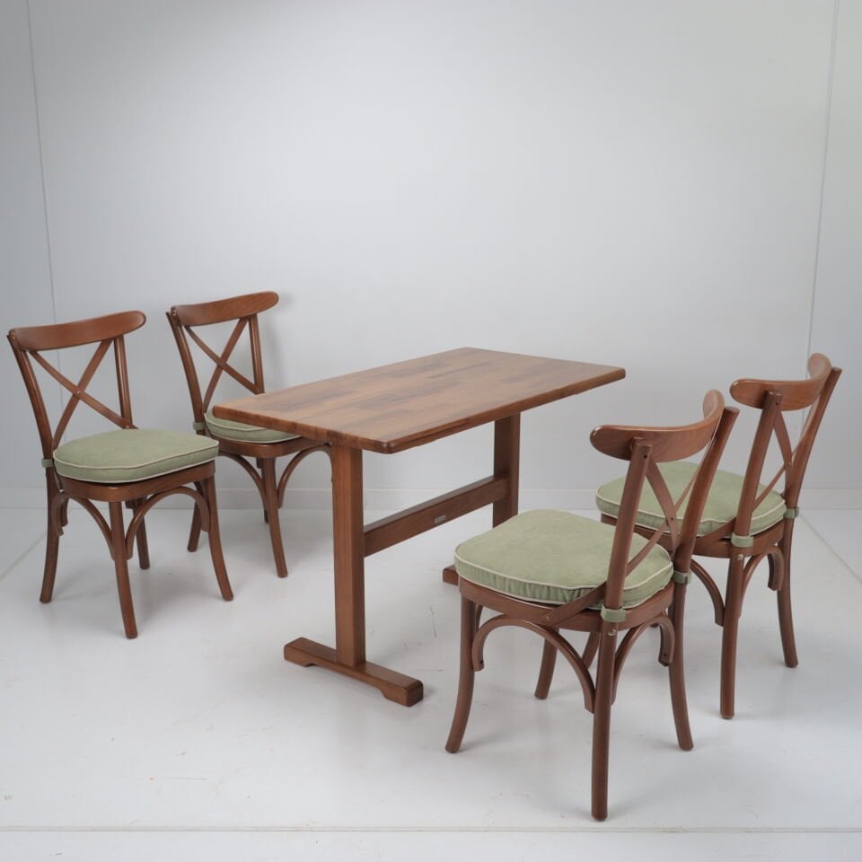 New York  Thonet Masa Sandalye Seti