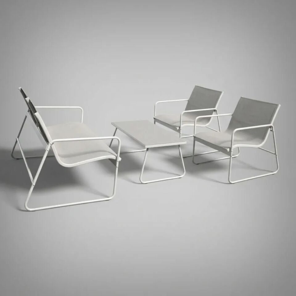 Roma Balkon Bahçe Oturma Grubu