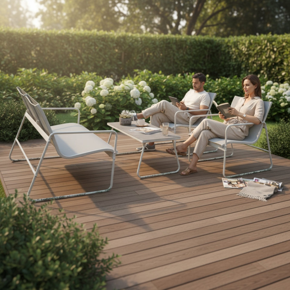 Roma Balkon Bahçe Oturma Grubu