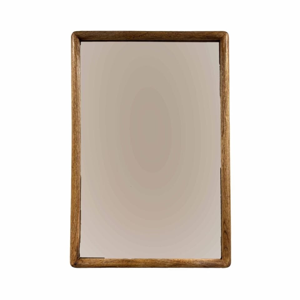 Ahşap Çerçeveli Dekoratif Duvar Aynası
