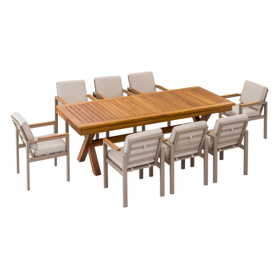 Büyüyen Mozambik Masa Sandalye Seti