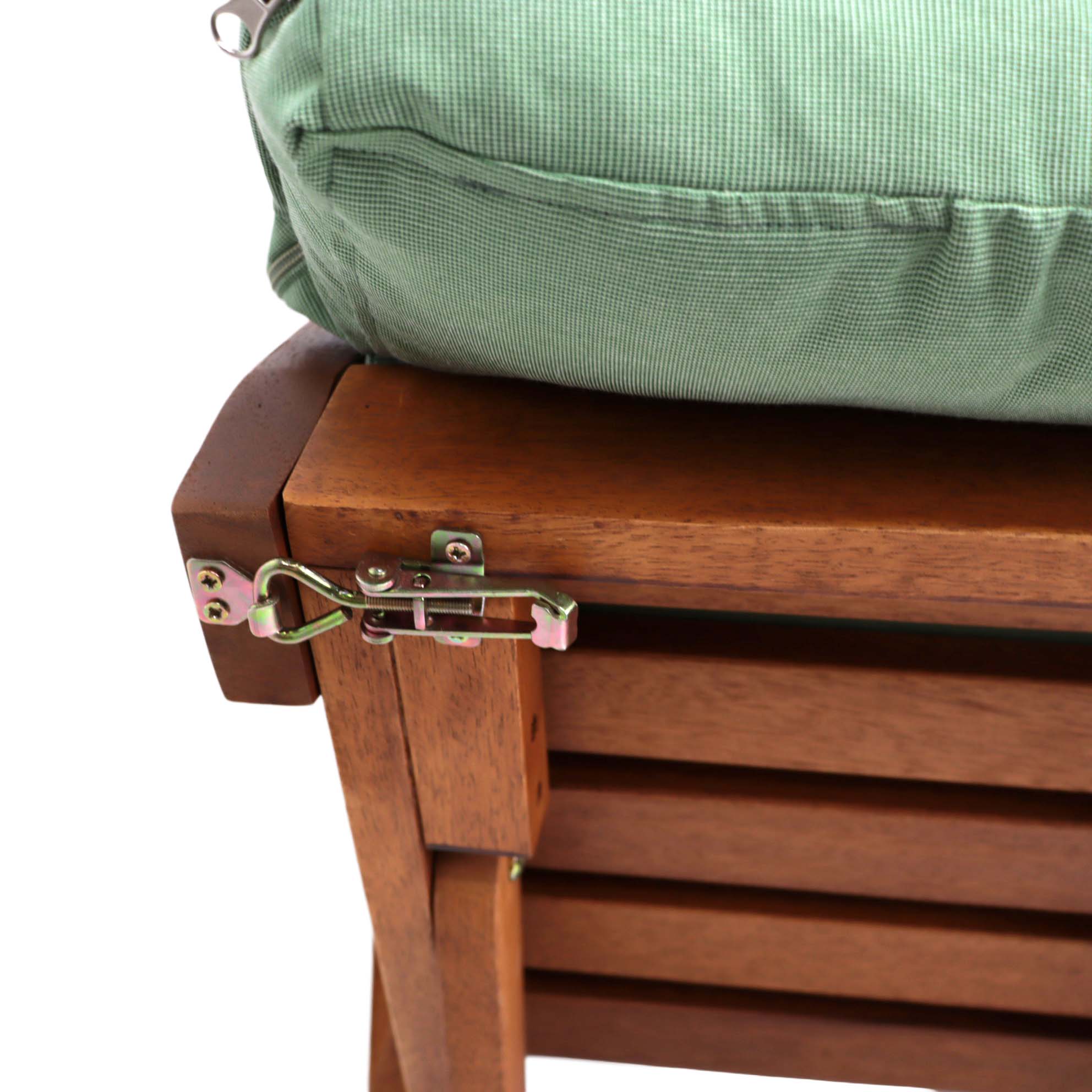 İroko Babil Bench XL Balkon Bahçe Üçlü Koltuk