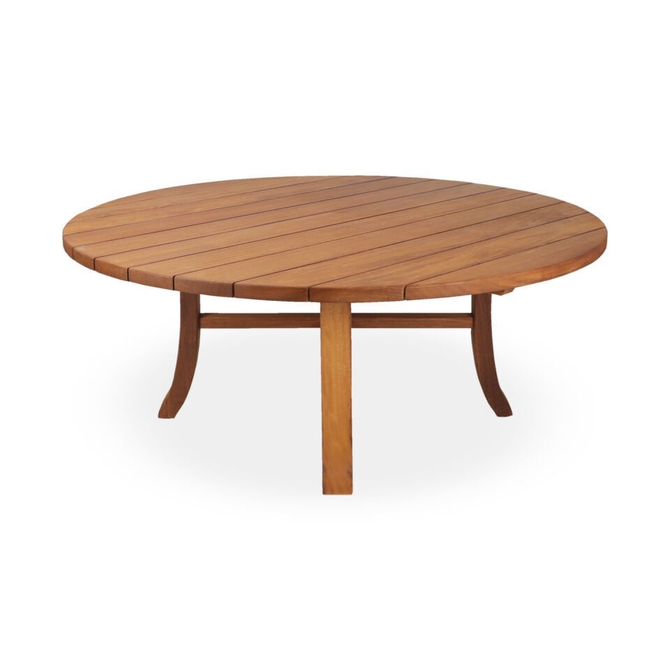 İroko Bodrum Yuvarlak Masa