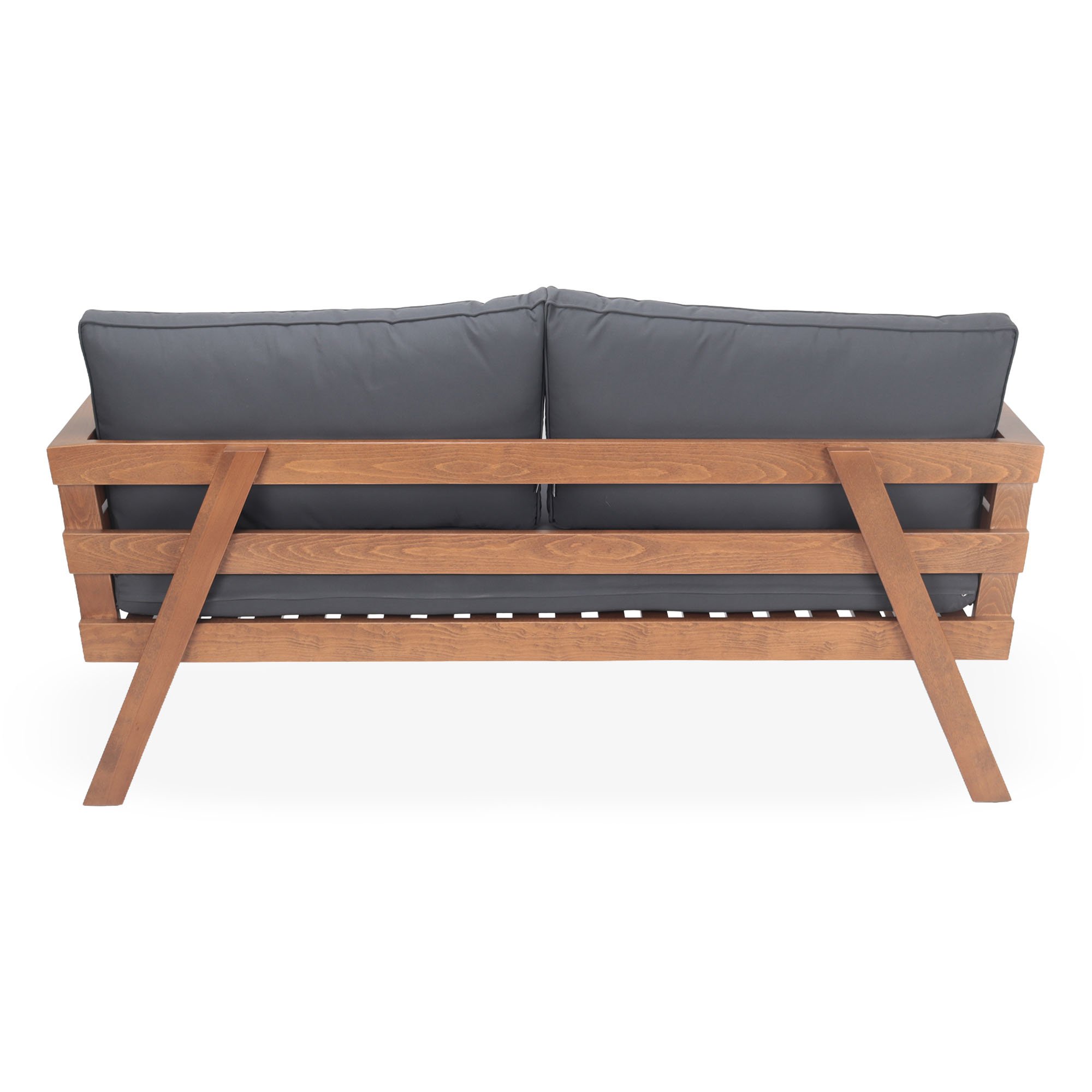 Babil Balkon Bahçe Üçlü Koltuk