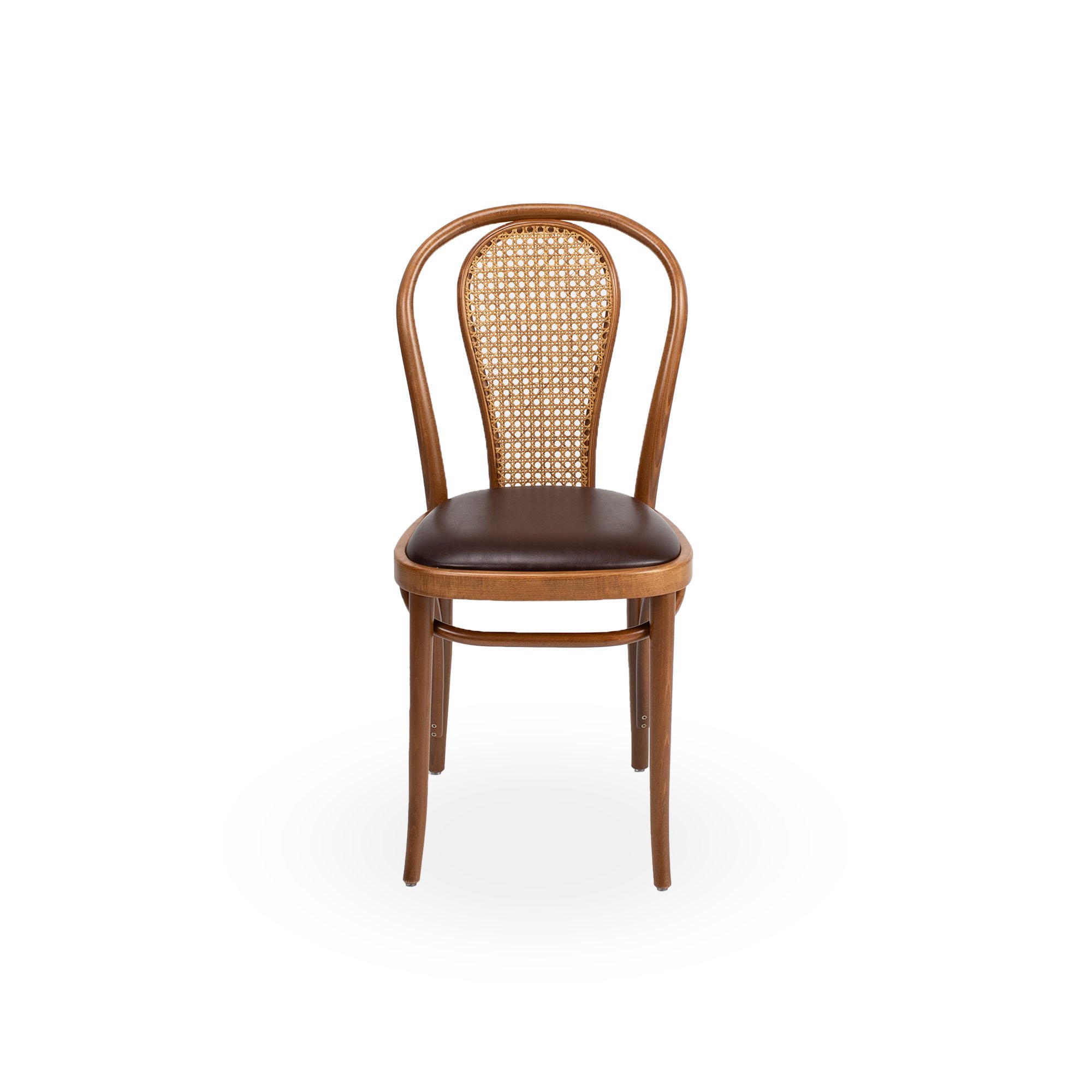 Thonet No 18 Hazeran Sırtlı Döşemeli Sandalye