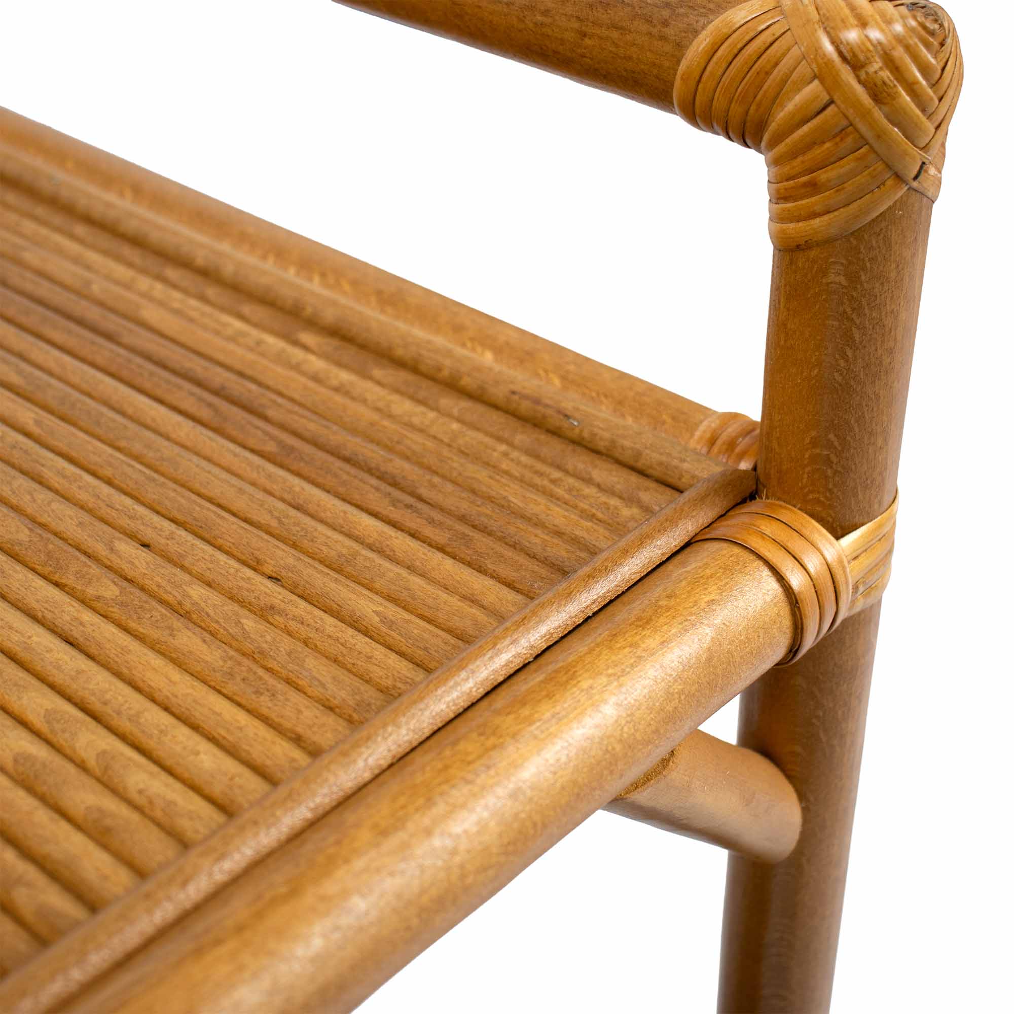 Bambu Sehpalı Gazetelik - Bal Rengi