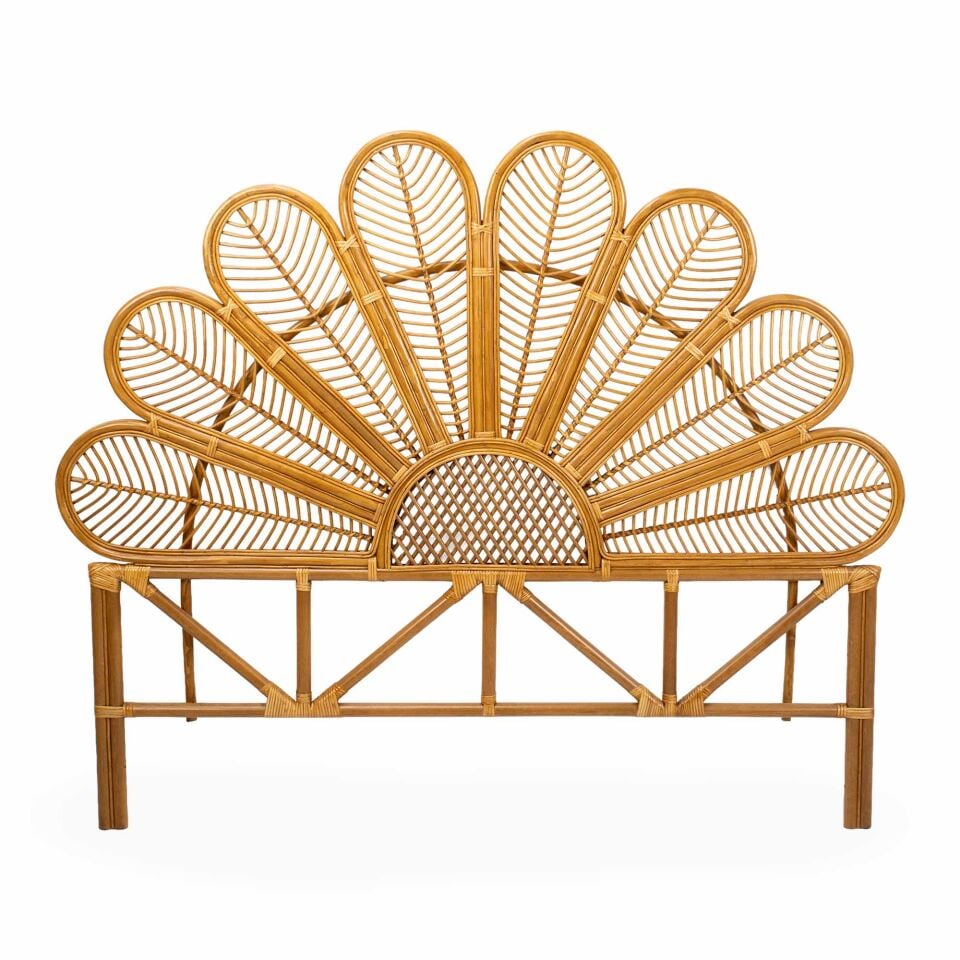 Bambu Yatak Başlığı - Bal Rengi