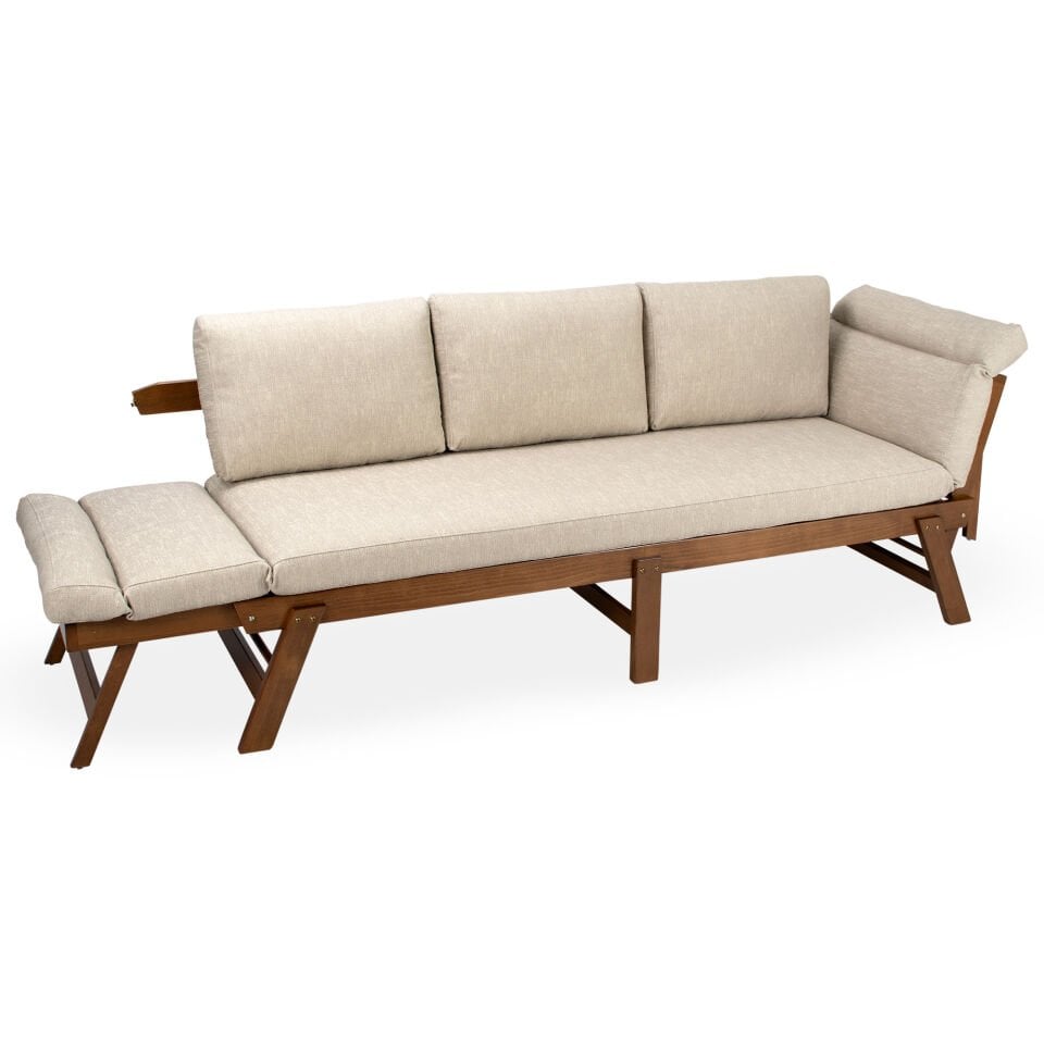 Babil Bench XL Balkon Bahçe Üçlü Koltuk