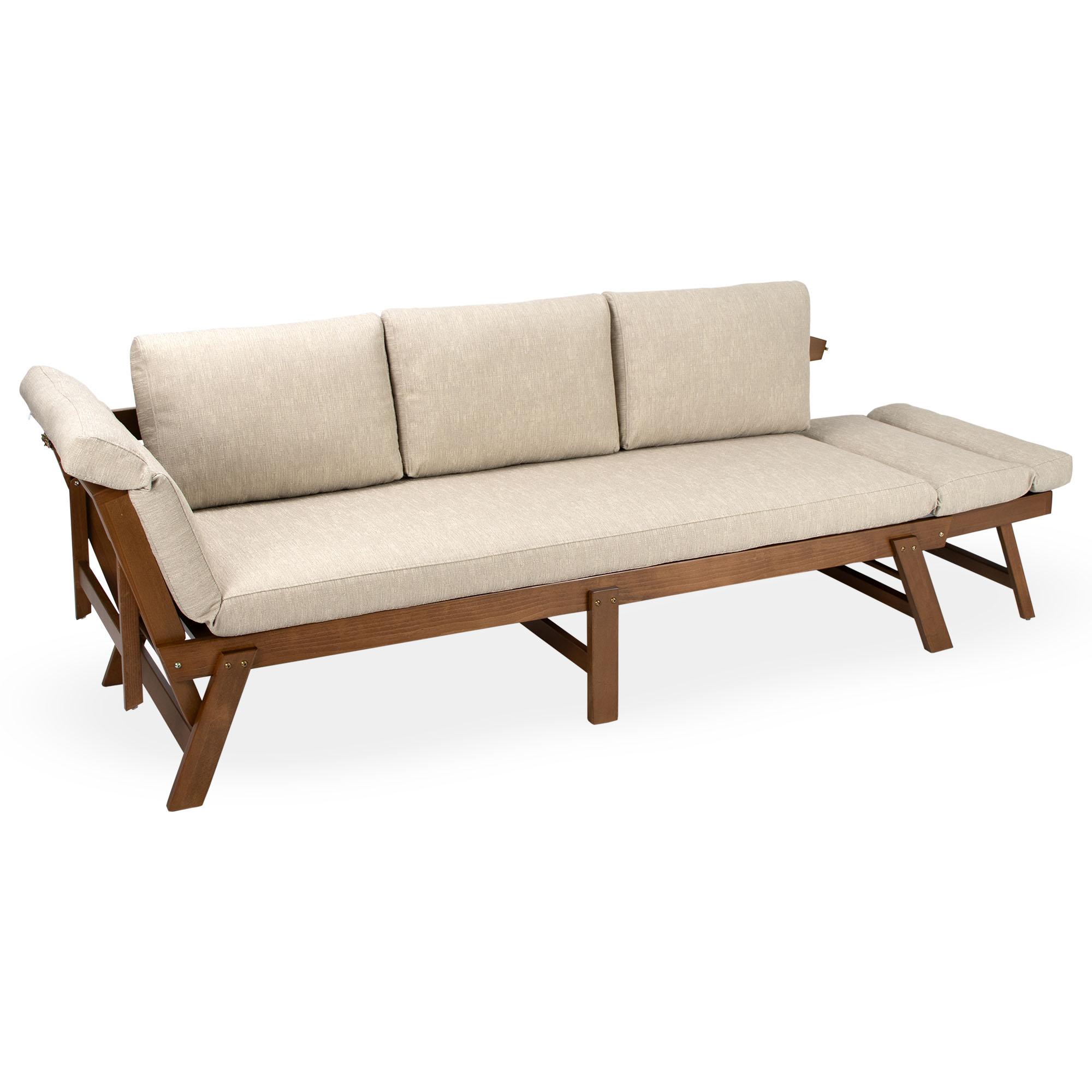 Babil Bench XL Balkon Bahçe Üçlü Koltuk