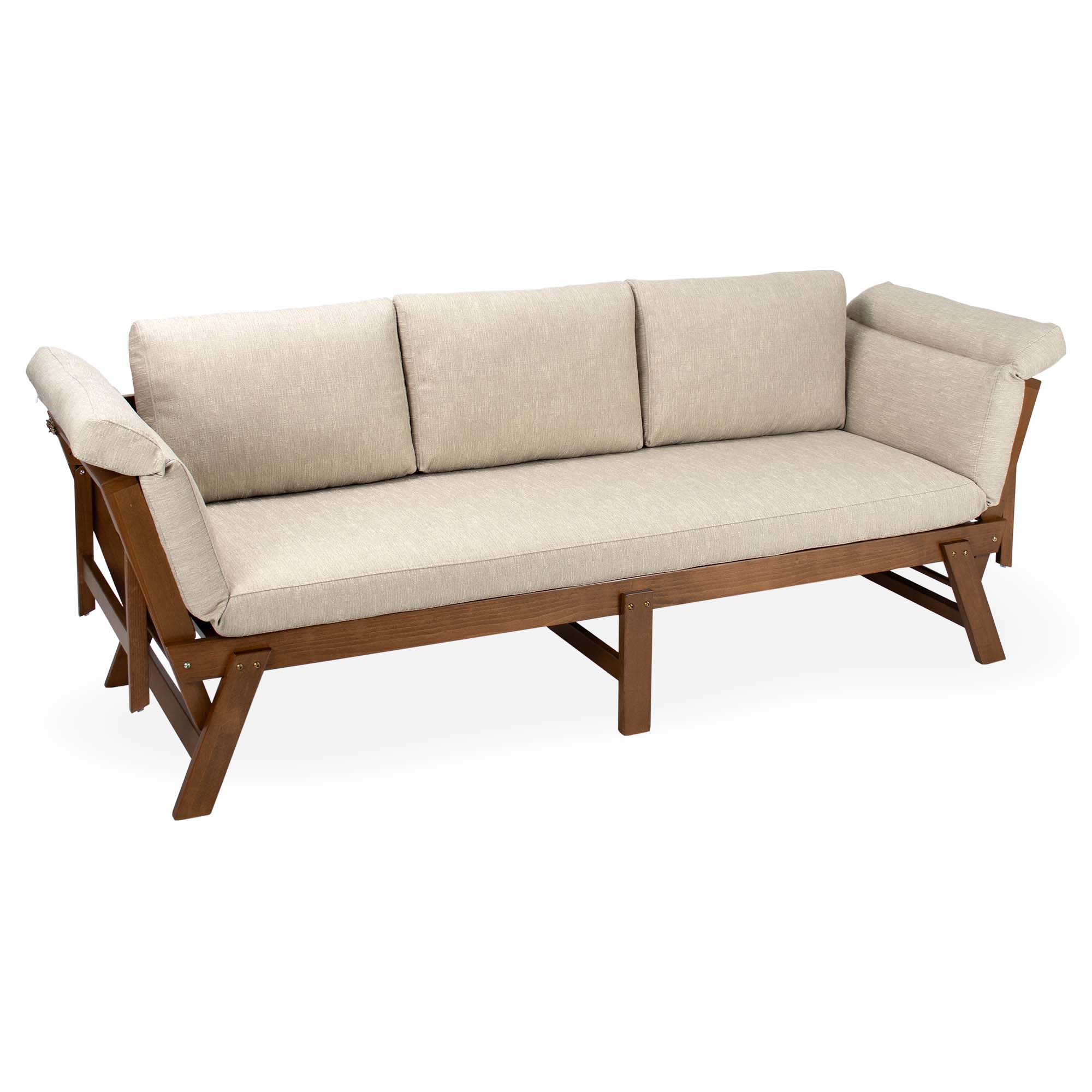 Babil Bench XL Balkon Bahçe Üçlü Koltuk