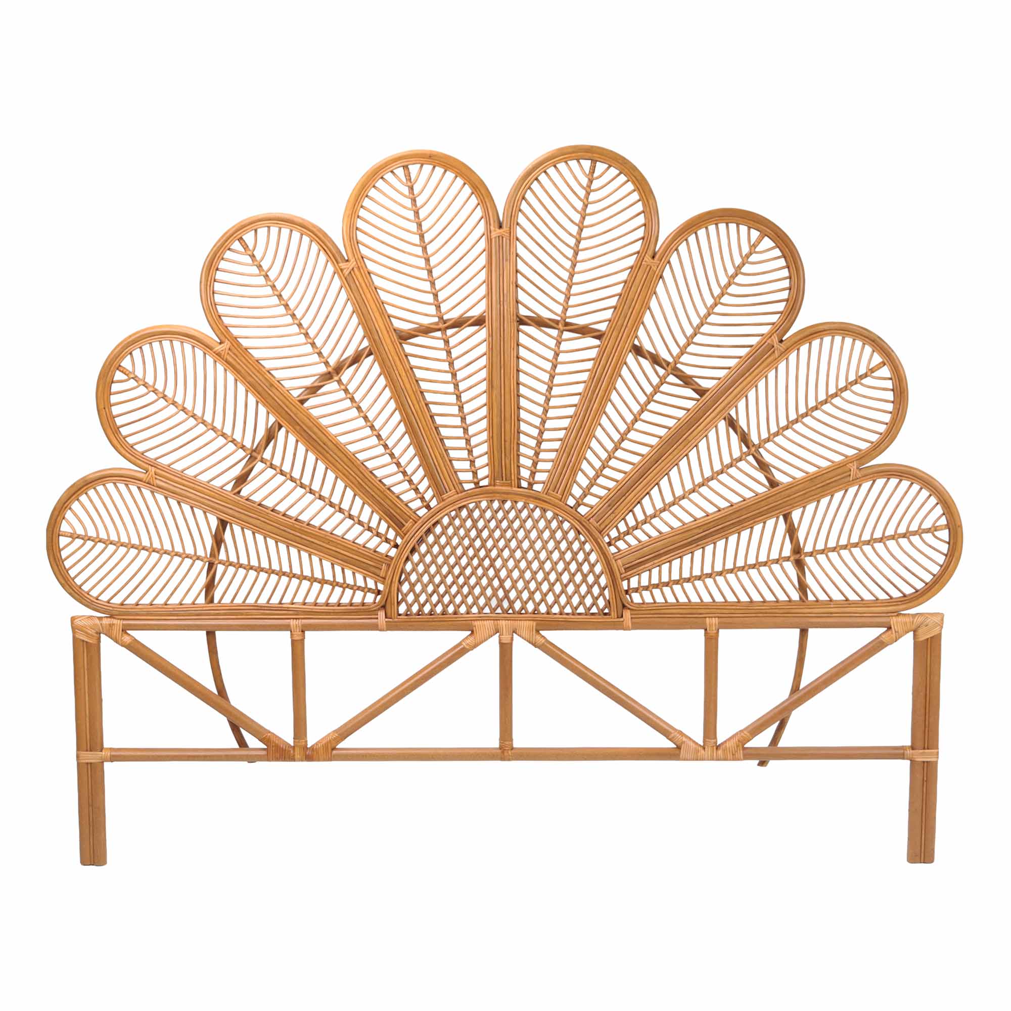 Bambu Yatak Başlığı - Bal Rengi 200 cm