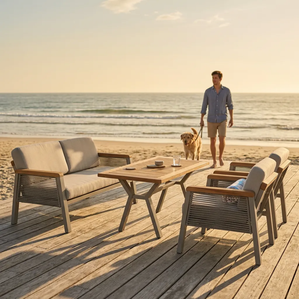 Vesper Mix Balkon Bahçe Oturma Grubu