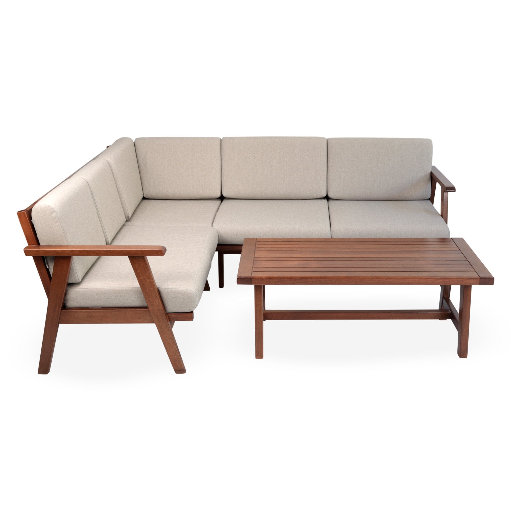 Mola Köşe Sehpalı Balkon Bahçe Oturma Grubu